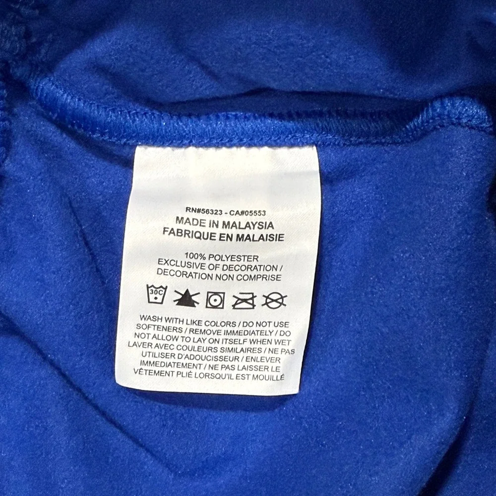 Nike Therma-FIT Boys‎ XL Blue Tapered Training Pants FV3695 Royal Fleece Jogger